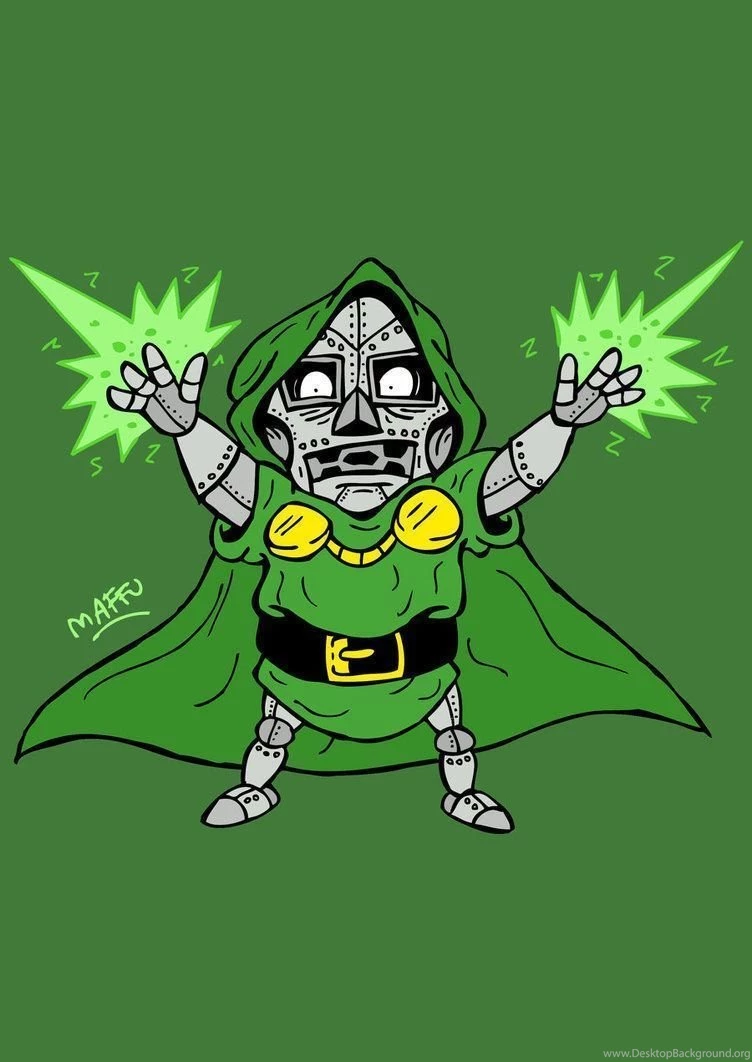 Dr Doom Flat Colour By MattHercock On DeviantArt