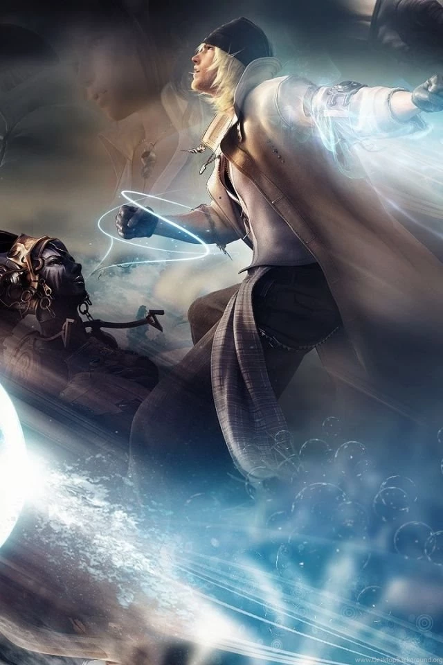 Download Wallpapers 640x960 Final Fantasy Xiii, Character, Magic ...