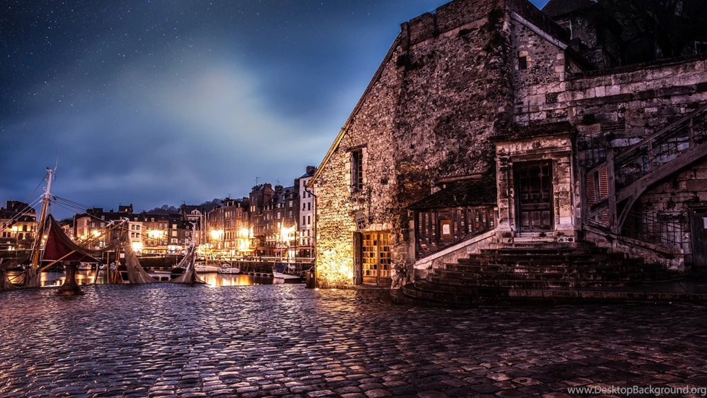 City Architecture Medieval Honfleur Uhd Wallpapers Ultra High ...