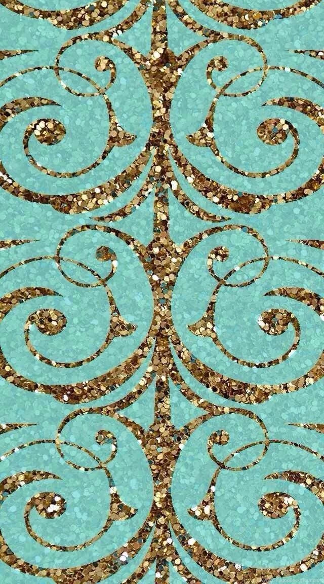 Glitter Iphone Sparkly Girly Turquoise Sparkle Backgrounds ...