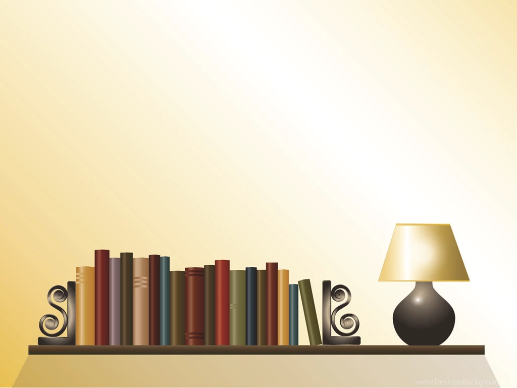 Book Shelf Powerpoint Backgrounds Black, Educational, Red, White ...
