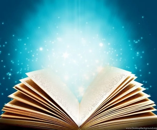Blue Backgrounds Magic Picture Book