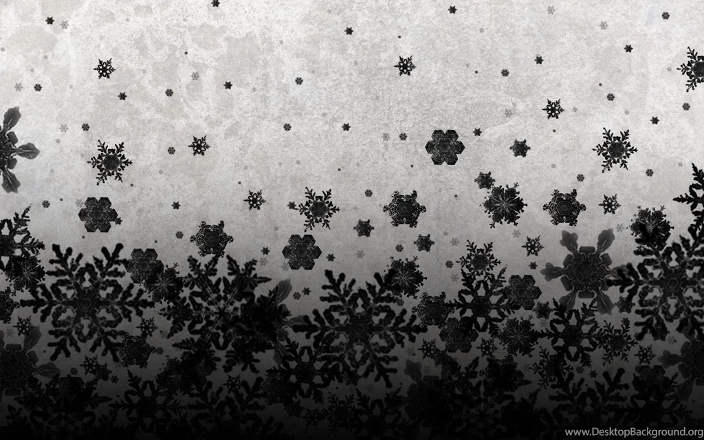 Black Snowflakes On A Texture Wallpapers 27774