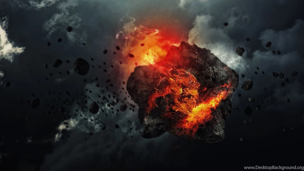 Explosion In Dark Sky HD Wallpapers