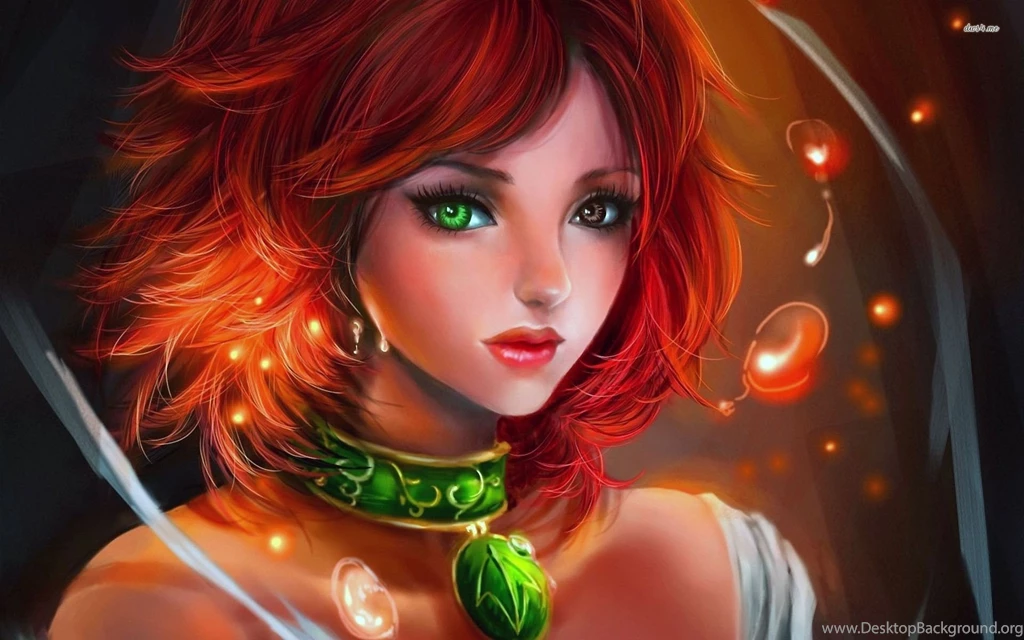 Odd eyed Redhead Wallpapers Fantasy Wallpapers