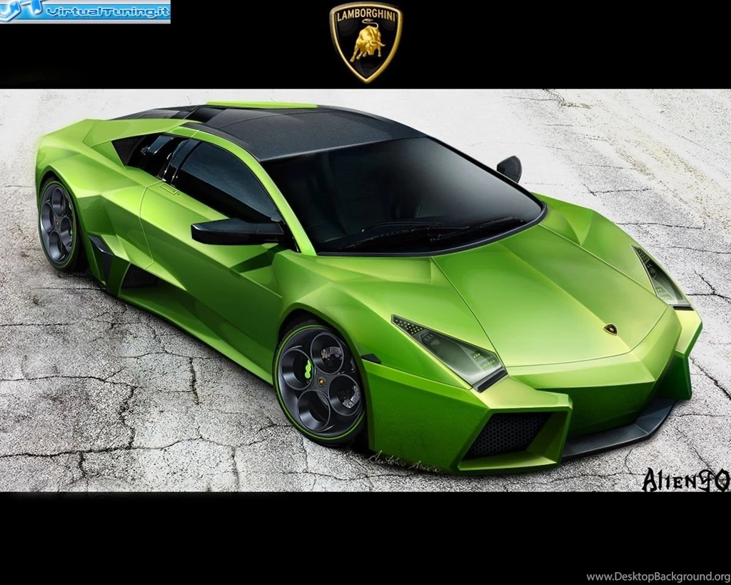 Lamborghini Reventon Green Car Wallpapers Deskt