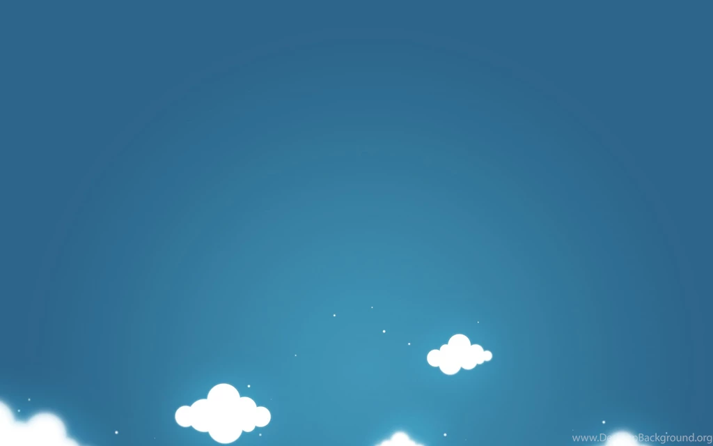 Cartoon Clouds And Blue Sky Wallpapers 2560X1600