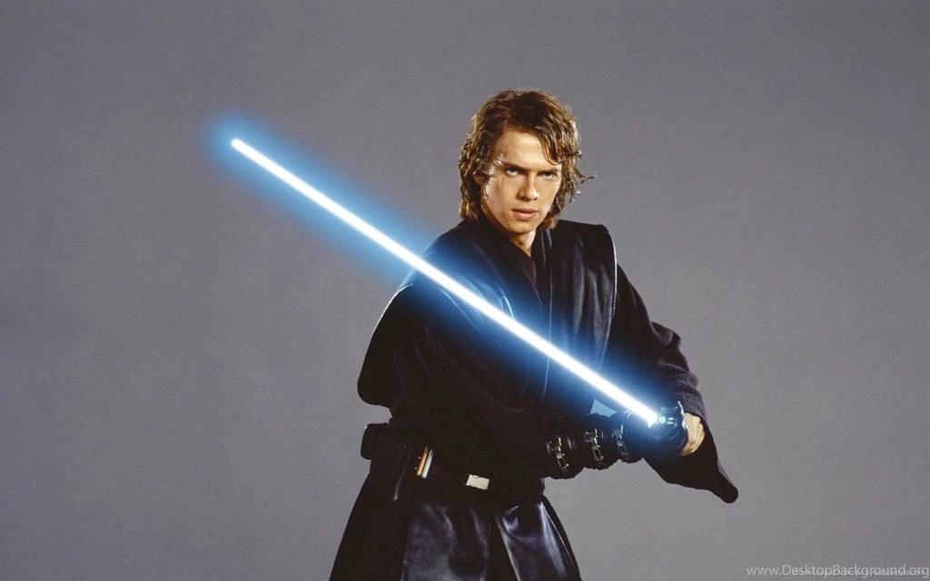 Download 1440x900 Anakin Skywalker With Jedi Lightsaber Wallpapers