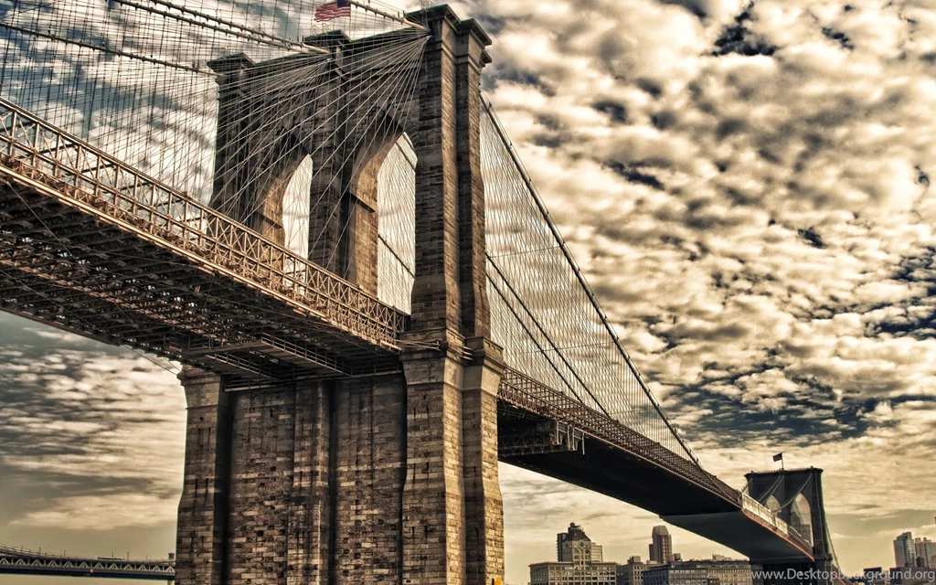 Brooklyn Bridge, New York City Widescreen Wallpapers
