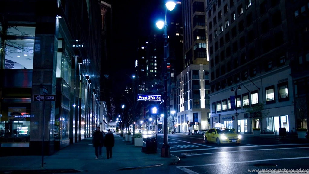 Tokyo Street At Night   Wallpaper.