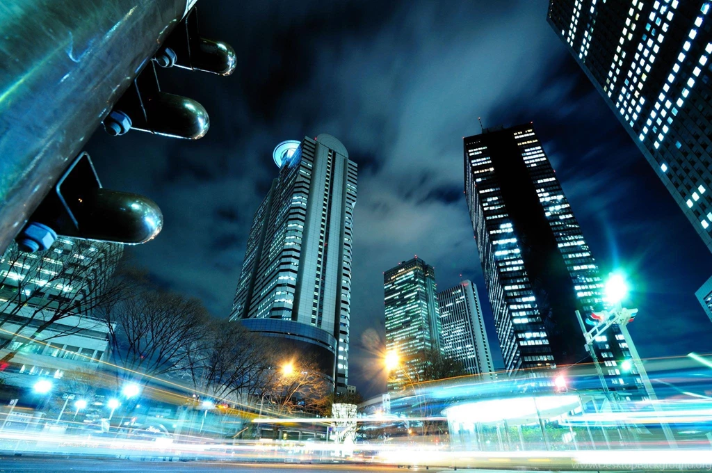 Night Traffic In Tokyo Wallpapers And Images Wallpapers ...