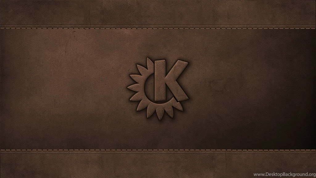 KDE On Leather Wallpapers By Giancarlo64 On DeviantArt