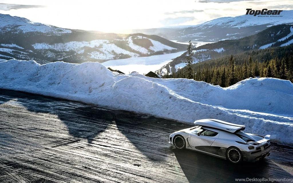 Koenigsegg Agera R On Snowy Road Top Gear 1680x1050 ...