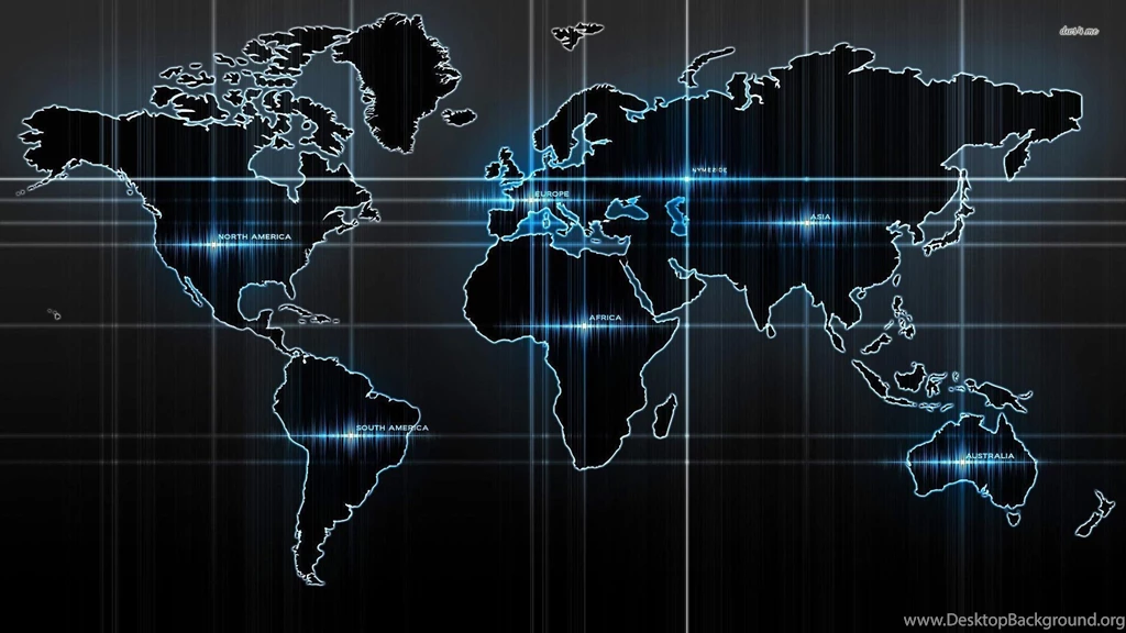 World Map Wallpapers Digital Art Wallpapers