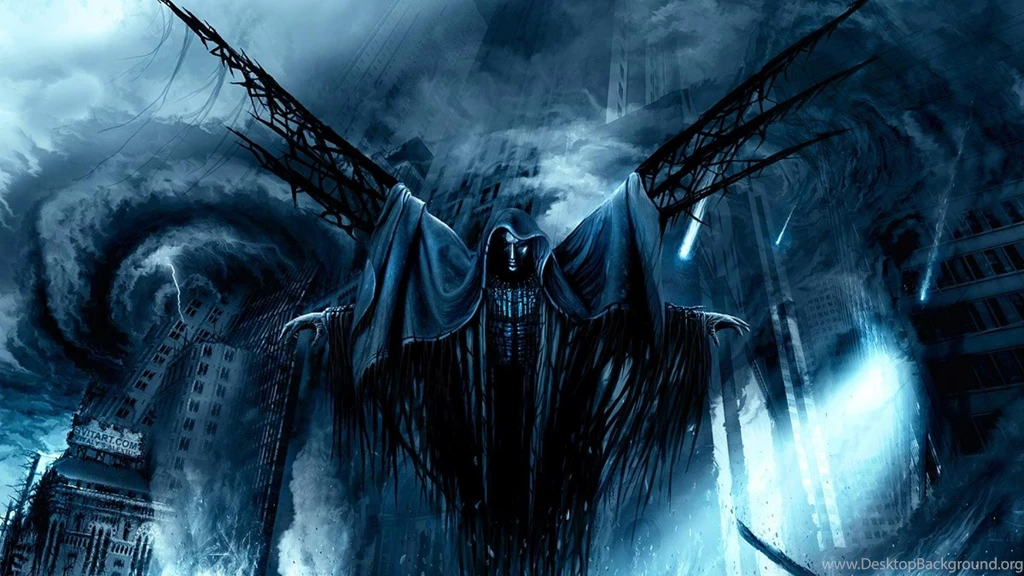 Fantasy World Apocalyptic Death Angel HD Wallpapers Wallpapers ...