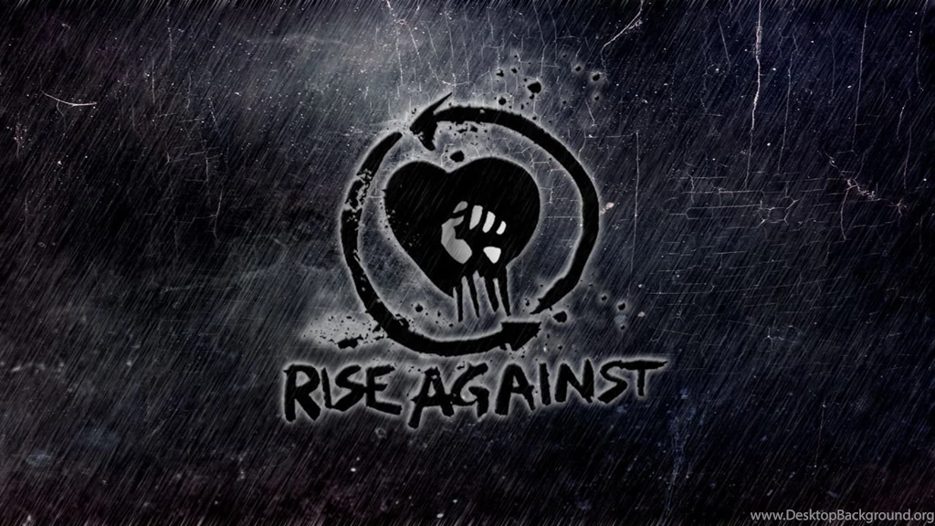 Rise Against Wallpapers With The Heart Fist Logo In... The Bagel ...
