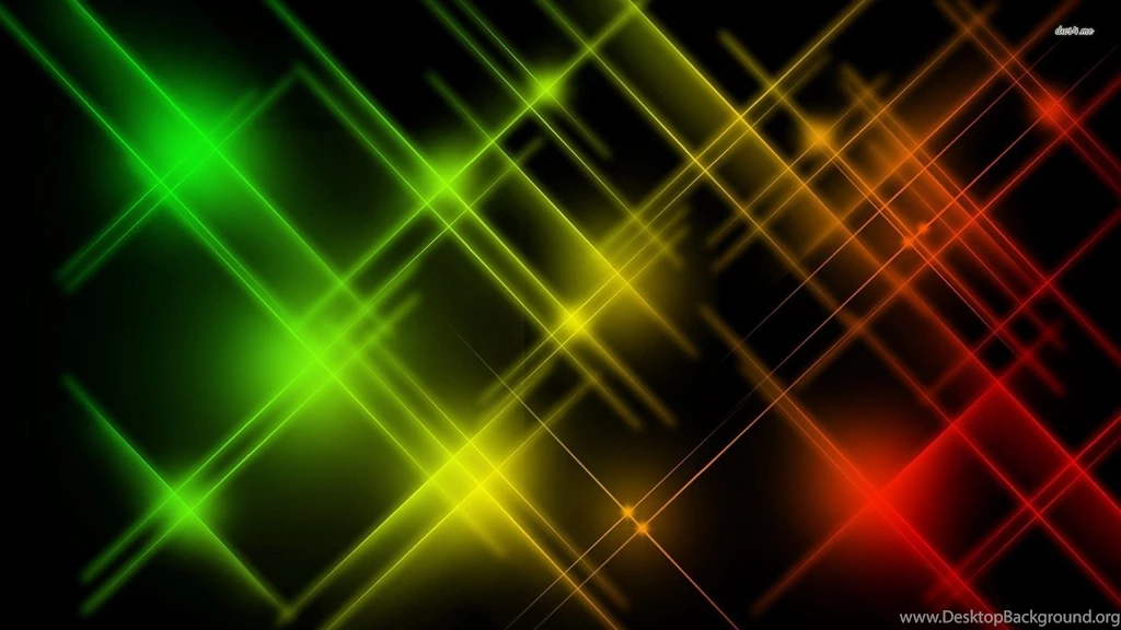 Red And Green Sparkles Wallpapers