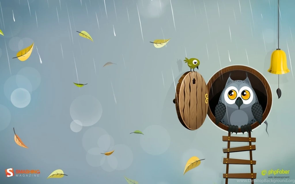 1280x800 Autumn Owl Desktop PC And Mac Wallpapers