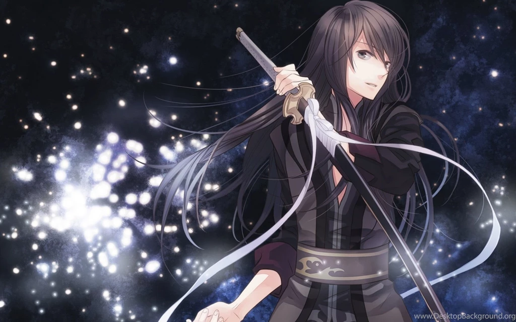 Download Wallpapers 1920x1200 Anime, Boy, Kimonos, Sword, A Star ...