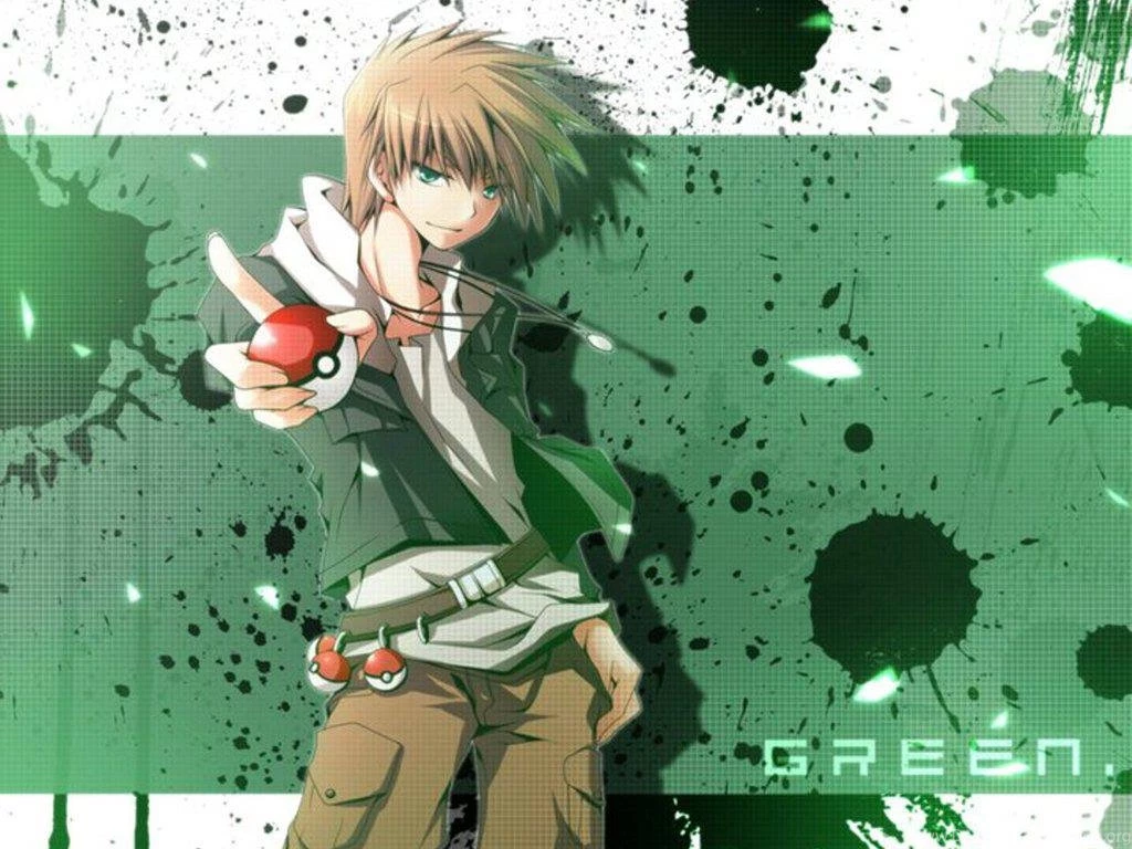 Green (Pokémon), Wallpapers Zerochan Anime Image Board