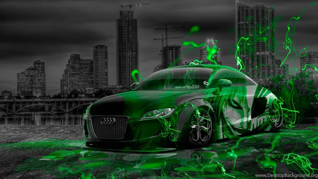 Audi TT Tuning Anime Bleach Aerography City Energy Car 2015 « El Tony