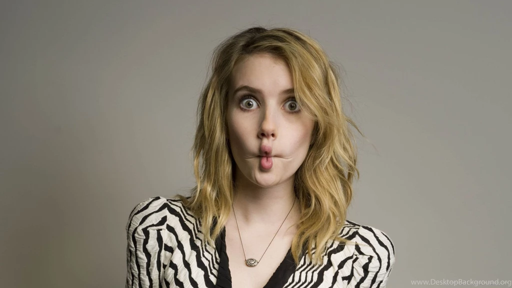 Emma Stone Fish Lips Picture For IPhone, Blackberry, IPad, Emma ...