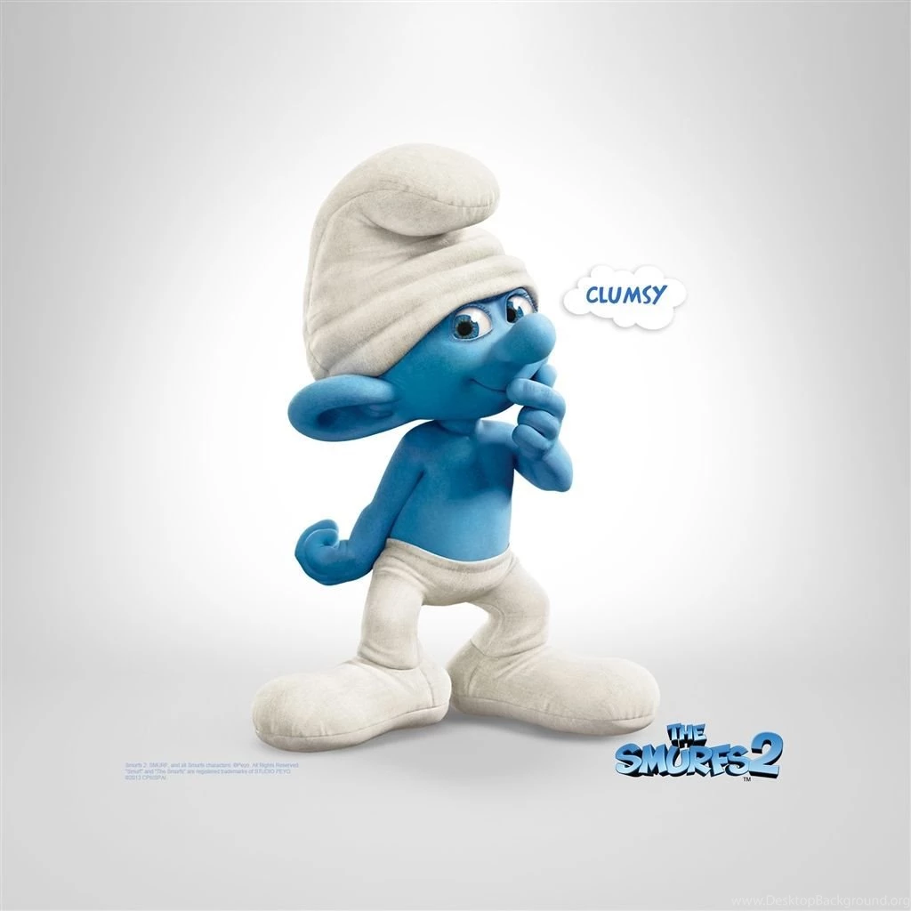 Clumsy The Smurfs 2 iPad Air Wallpapers Download