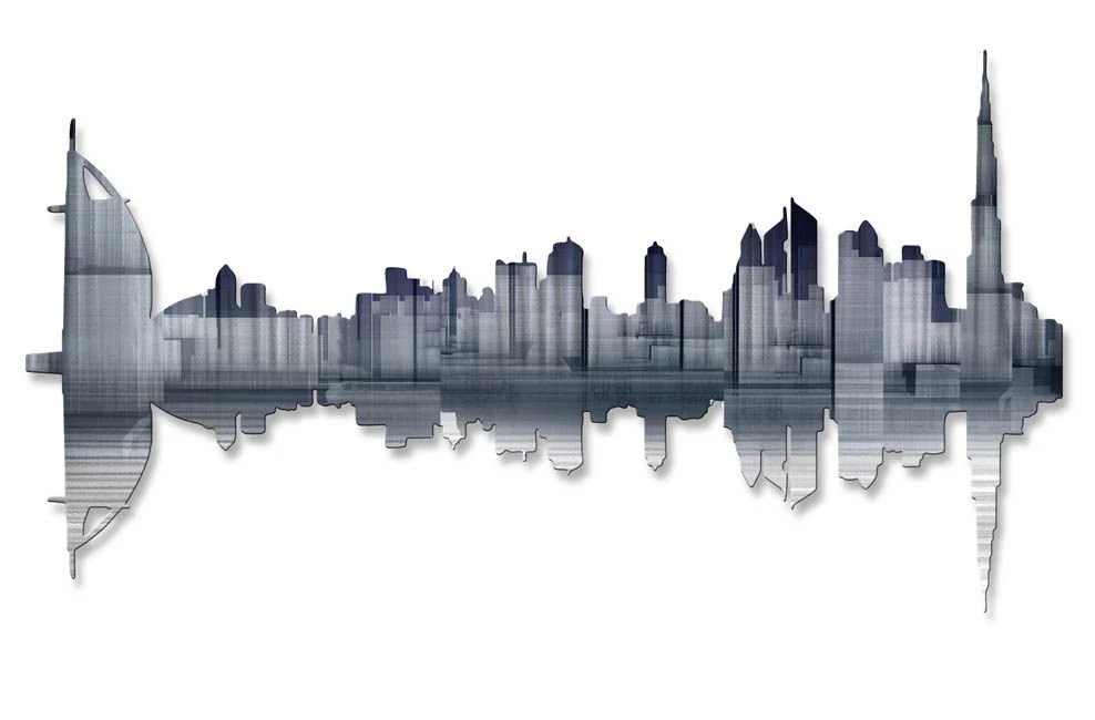 City Metal Wall Art From Creative Home Décor