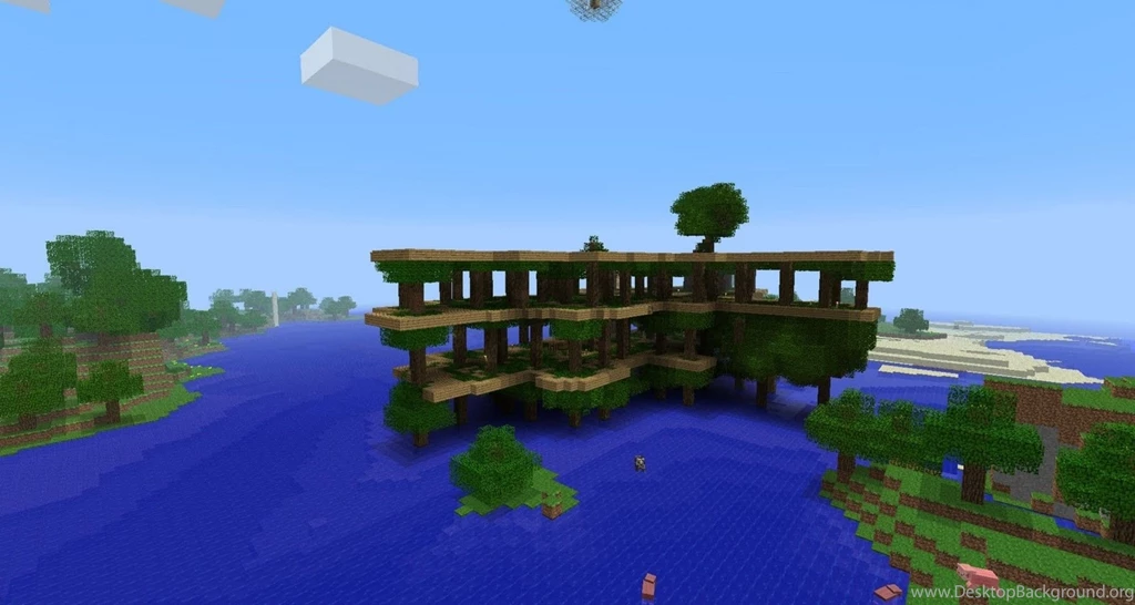 Free Download Fantasy Minecraft House HD Wallpaper, HQ Backgrounds ...