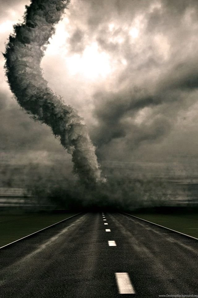 Tornado Road iPhone HD Wallpaper, iPhone HD Wallpapers Download ...