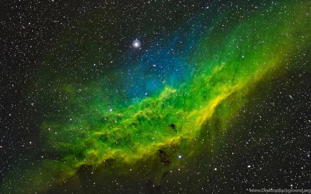 HD California Nebula WALLPAPER 1680x1050 For 19 inch Widescreen