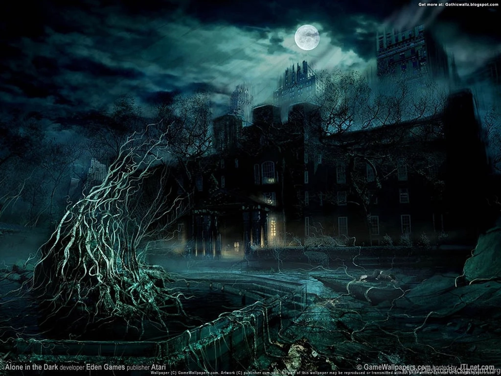 Wallpapers Alone In The Dark   Dark Gothic Wallpapers   FREE Gothic ...