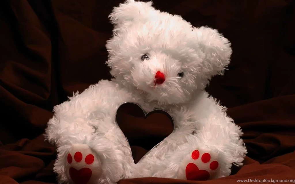 1680x1050 Valentine's Teddy Bear Desktop PC And Mac Wallpapers
