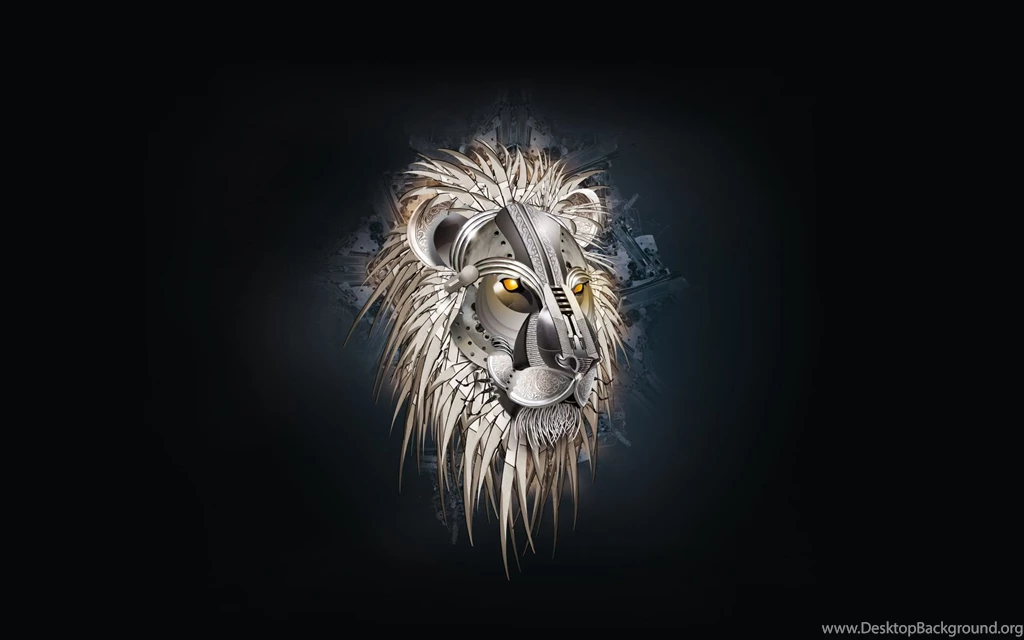 Cool Lion Mask Wallpaper.jpg