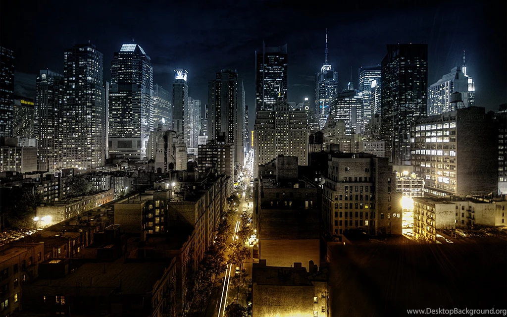 Night City And The Skyscrapers Wallpapers And Images Wallpapers ...