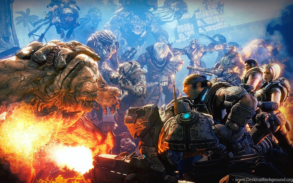 Ultra Hd 4k Gears Of War Wallpapers Hd Desktop Backgrounds