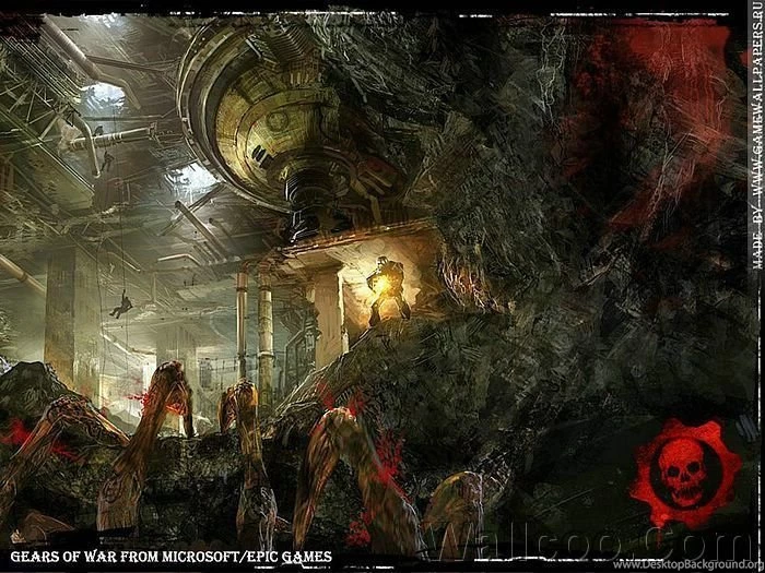 Gears Of War Game Scene Gears Of War Wallpapers 7 Wallcoo.net