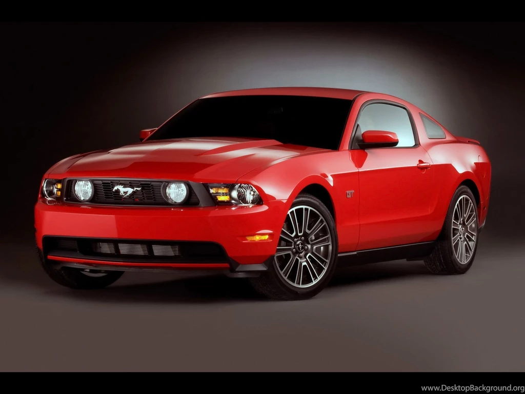 2010 Ford Mustang Red Front Angle Top Up 1920x1440 Wallpapers