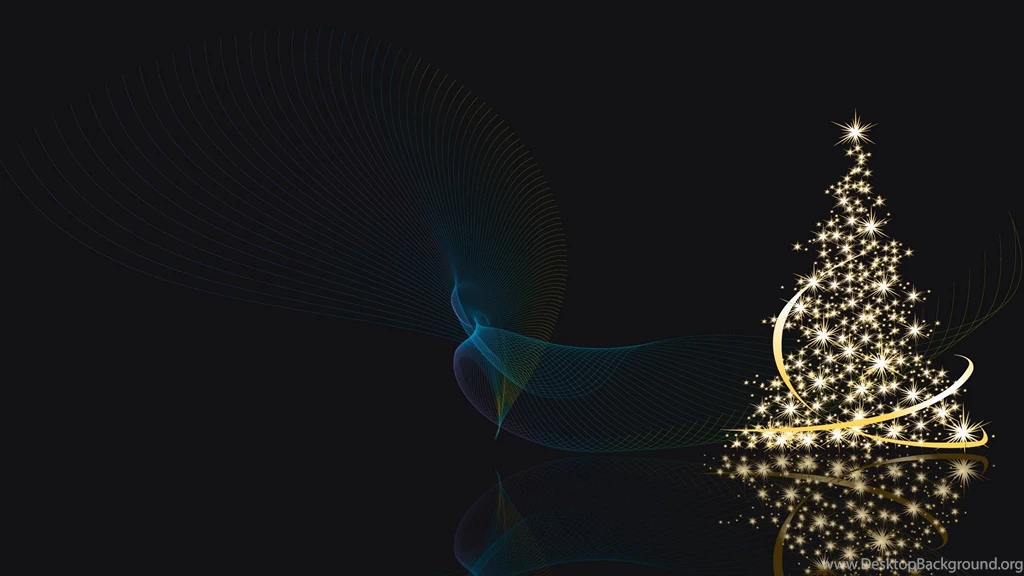 Download Wallpapers 2560x1440 Christmas Tree, Lights, Shine Mac ...