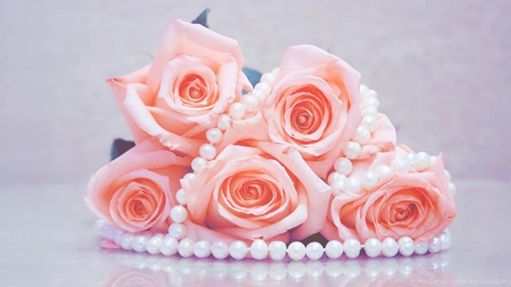 Roses And Pearls Wallpapers (