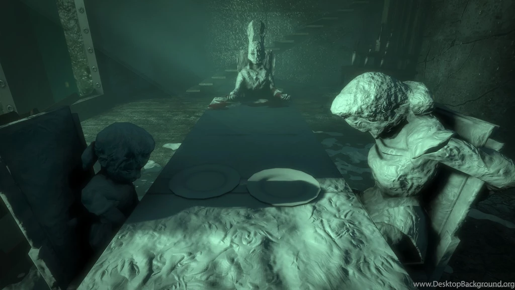 Download 2560x1440 Bioshock Family Dinner Wallpapers