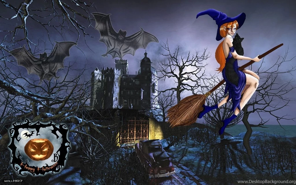 Wallpapers HD Sexy Witch In Halloween