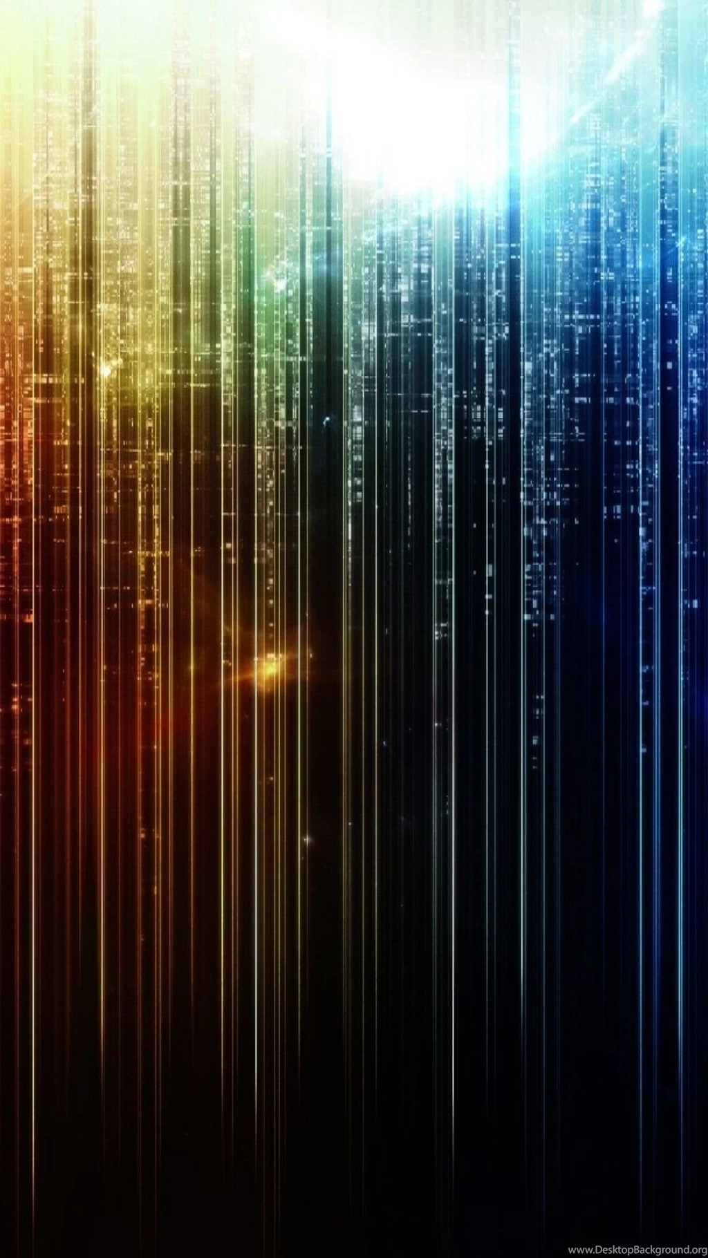 Download Wallpapers 1080x1920 Line, Multi colored, Vertical, Light ...