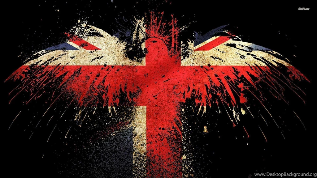 Eagle Shaped UK Flag Wallpapers Digital Art Wallpapers