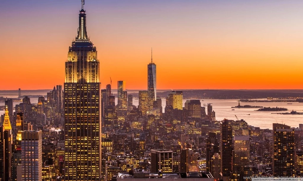 New York City Aerial View HD Desktop Wallpapers : Widescreen : High ...