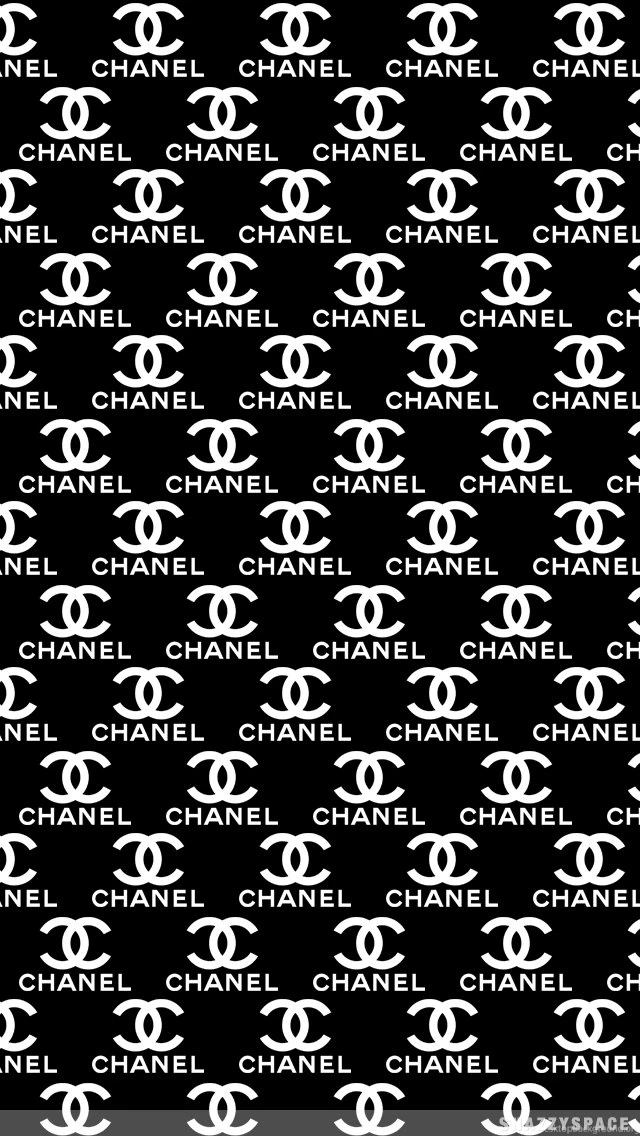 Black White Chanel Iphone Wallpapers Desktop Background