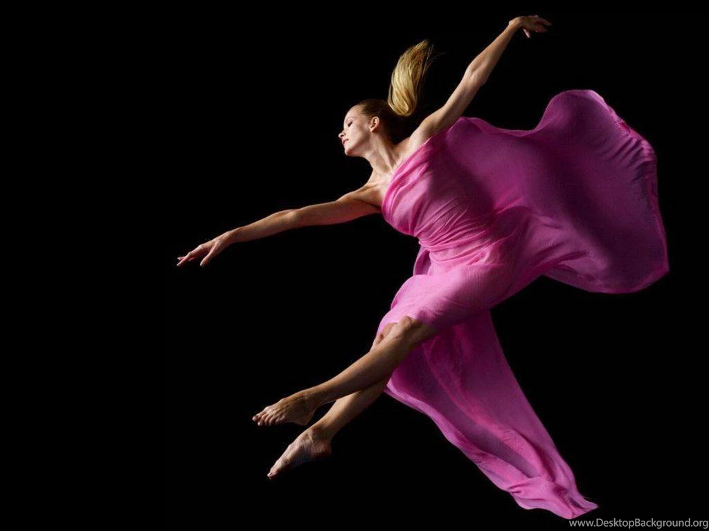 Beautiful Dance In Pink Dance Wallpapers