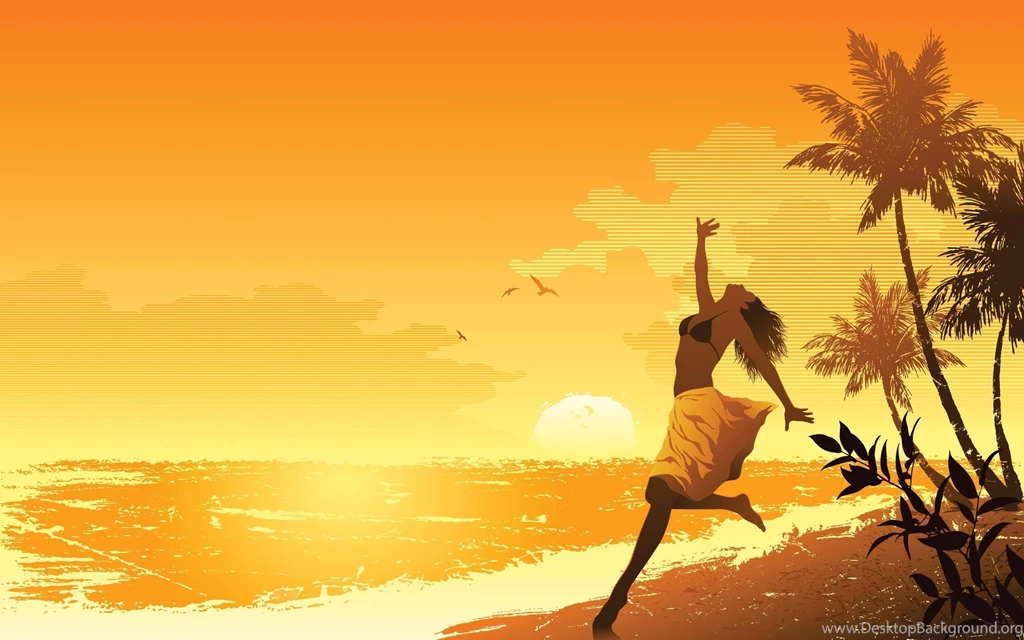 Desktop Wallpapers · Gallery · Windows 7 · Beach Dance Windows 7 ...
