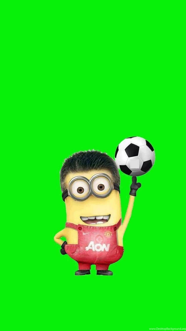 Minion Soccer iPhone 5 Wallpapers (640x1136)