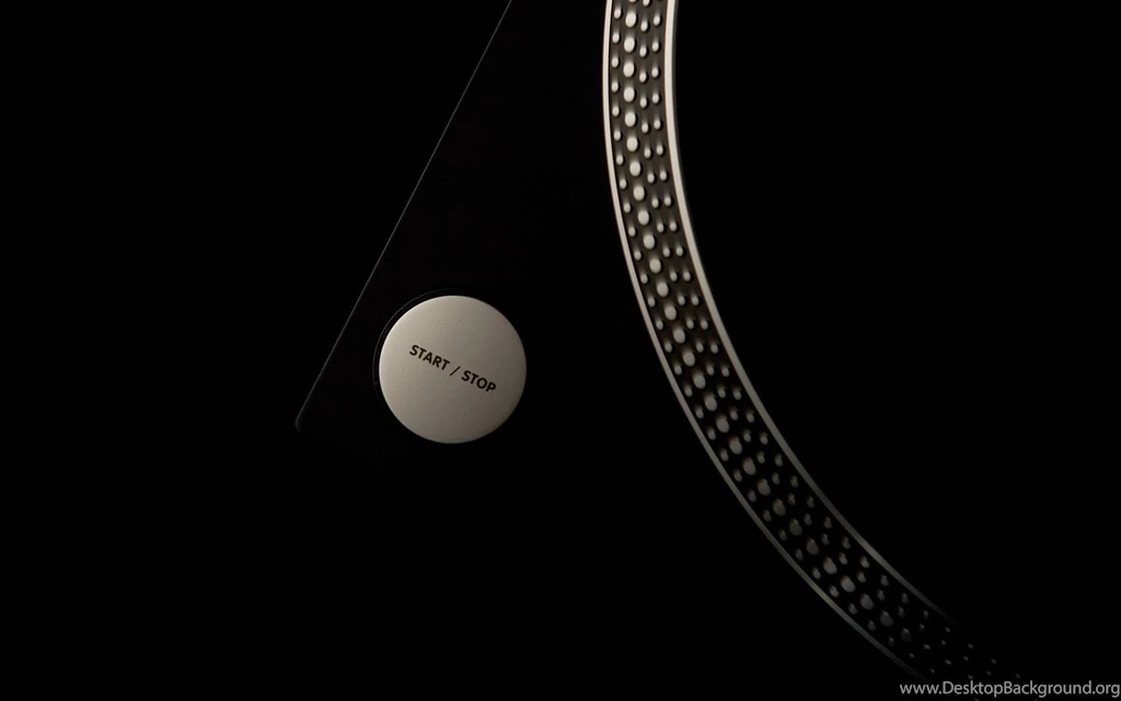 Black White Turntable Vinyl Turntables Technics DJ Arms Mk2 ...